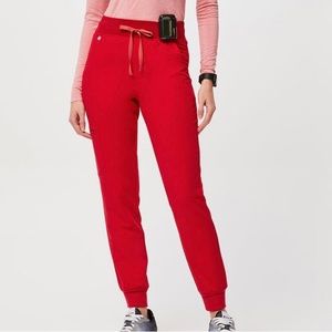 Figs Pop Red Joggers